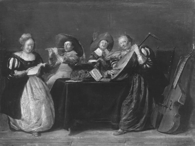 Il quartetto musicale - Bavarian State Painting Collections